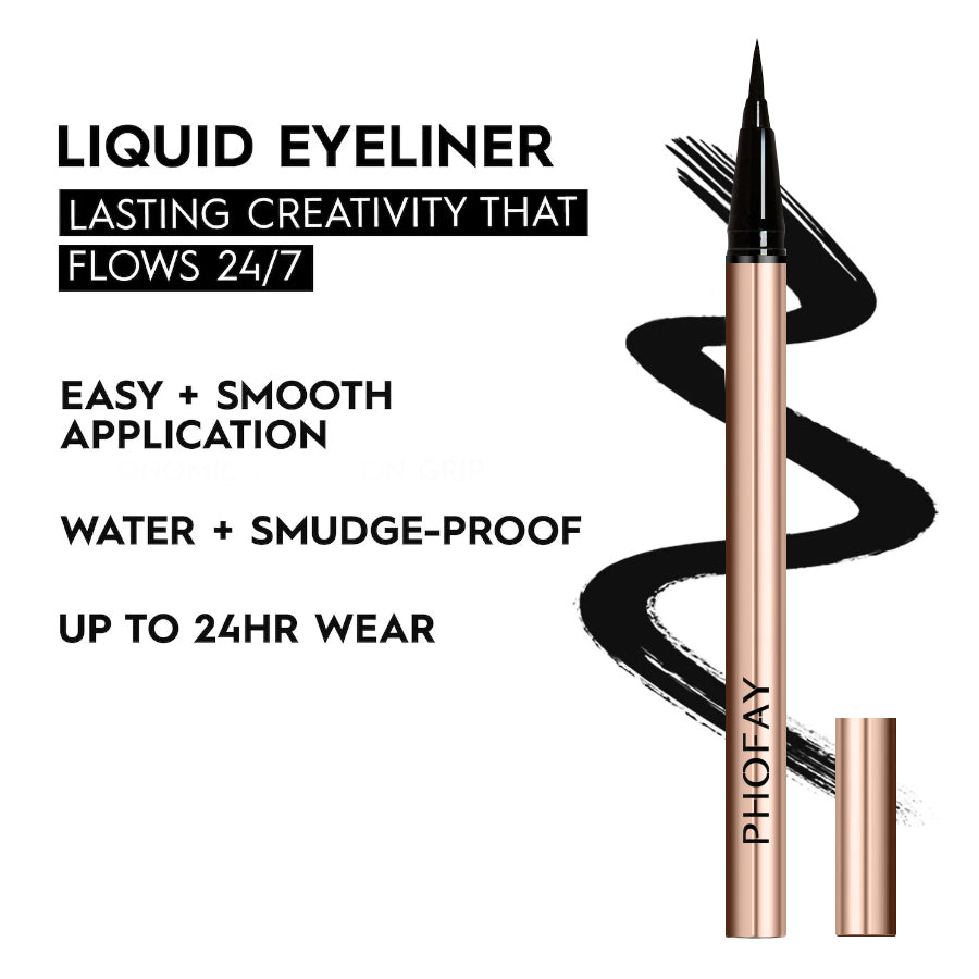 Phofay Waterproof Long-Lasting Liquid Eyeliner – 1 ML / 0.03 FL. OZ