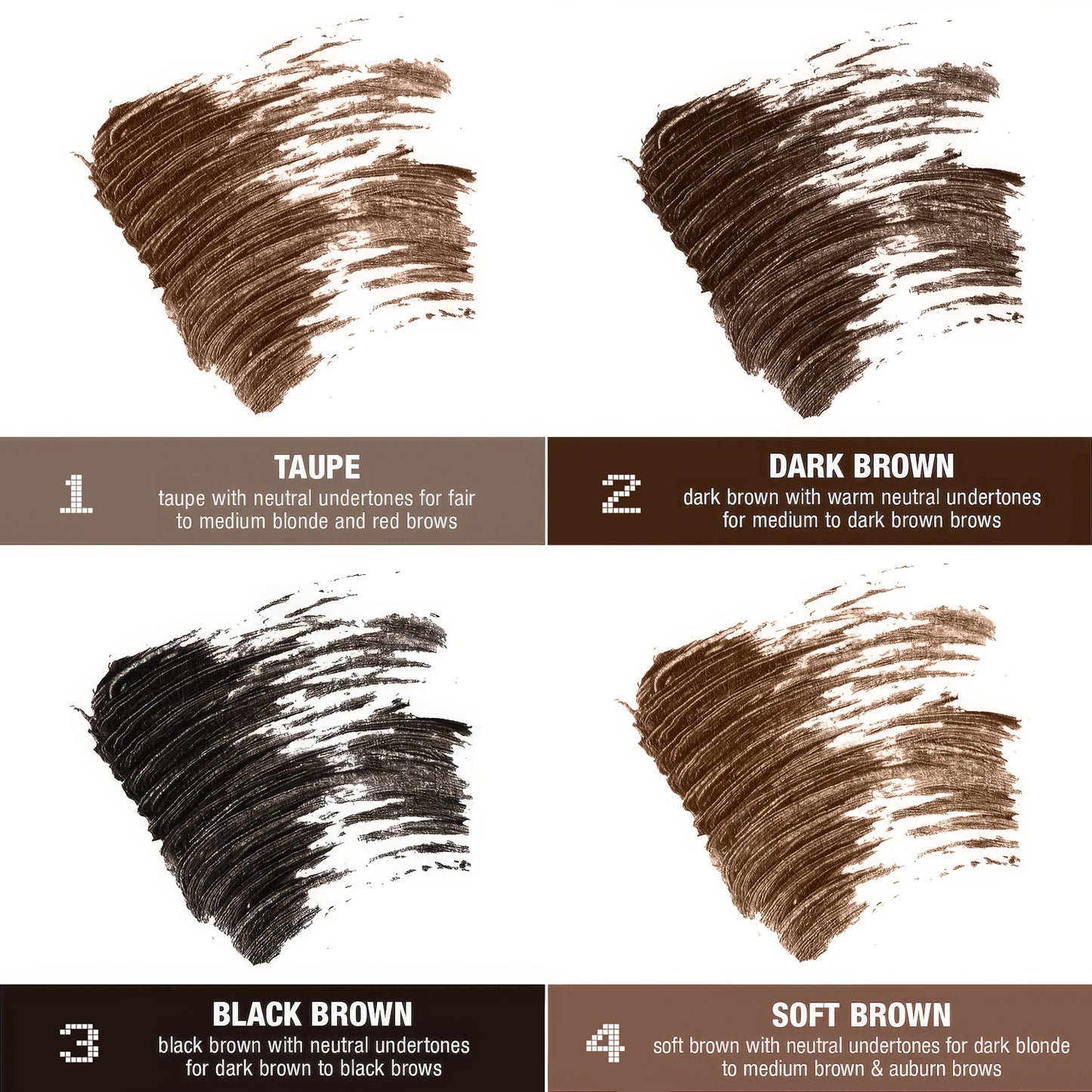 Phofay Tinted Eyebrow Gel