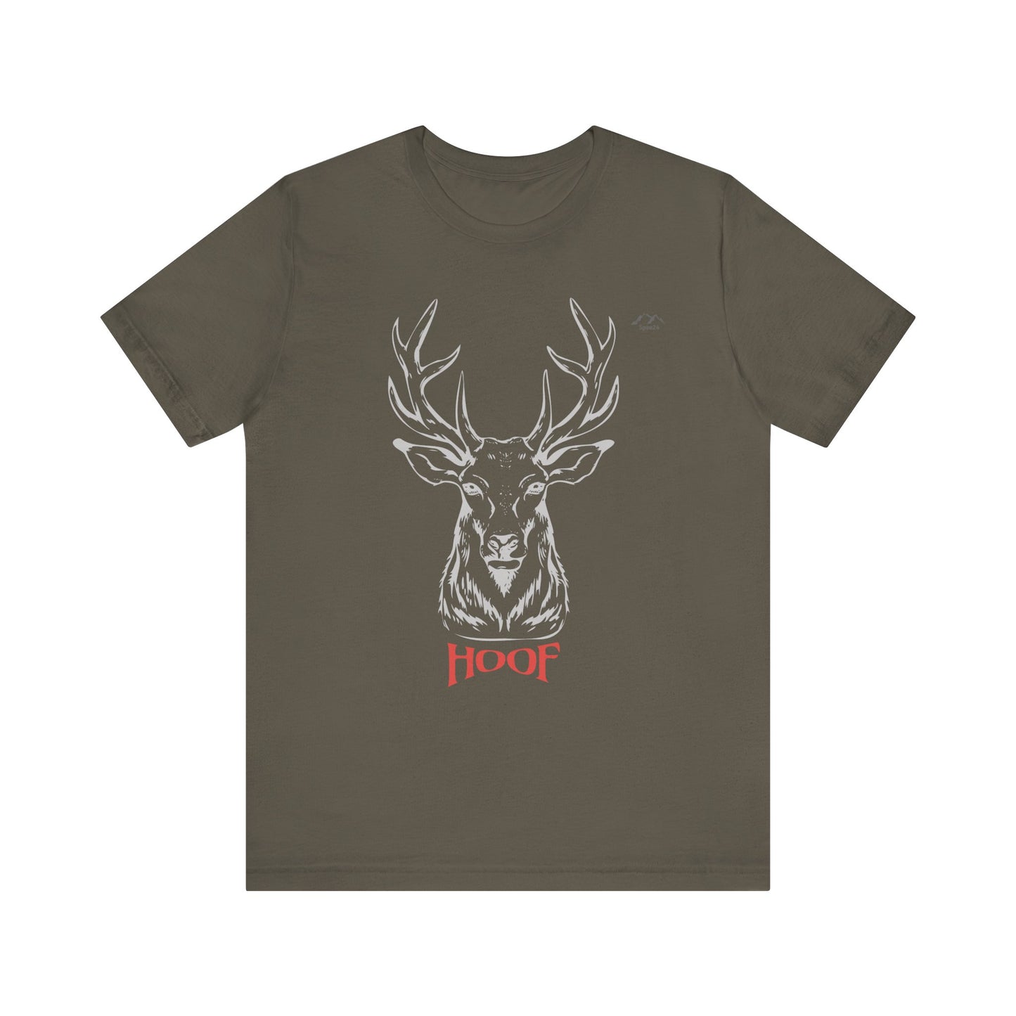 TS-032ML-24 Mule Deer T-Shirt Wildlife Art Mule Deer Design