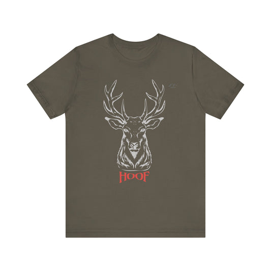 TS-032ML-24 Mule Deer T-Shirt Wildlife Art Mule Deer Design