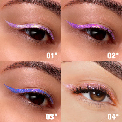 Phofay Long-Lasting Waterproof Liquid Eyeliner Set – 2.0 ML × 8 pcs