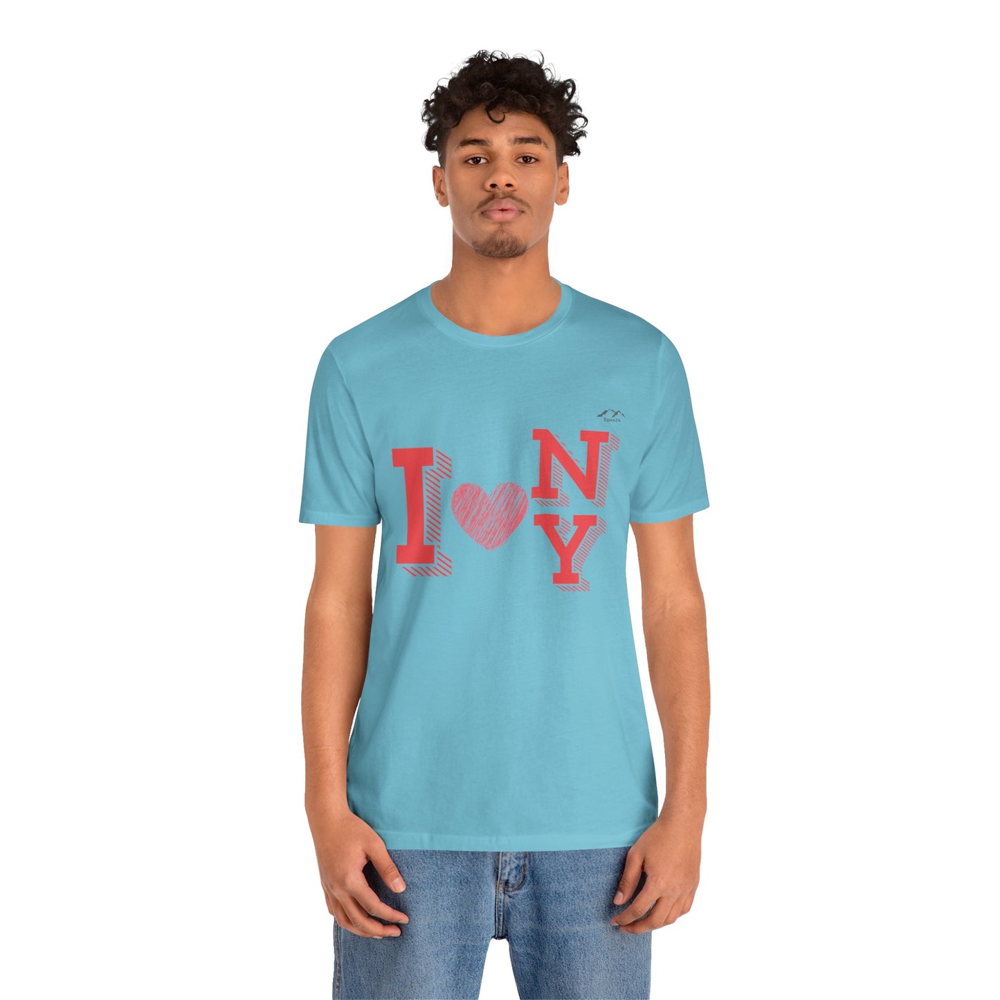 TS-080ML-24 I Love NY Newyork T Shirt Gift