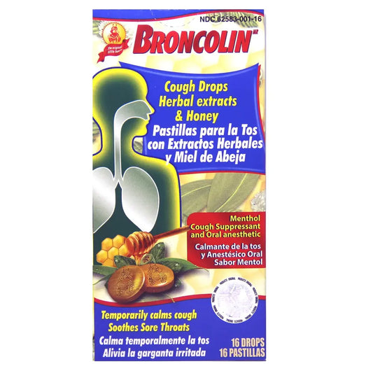 Broncolin Drops 16 ct