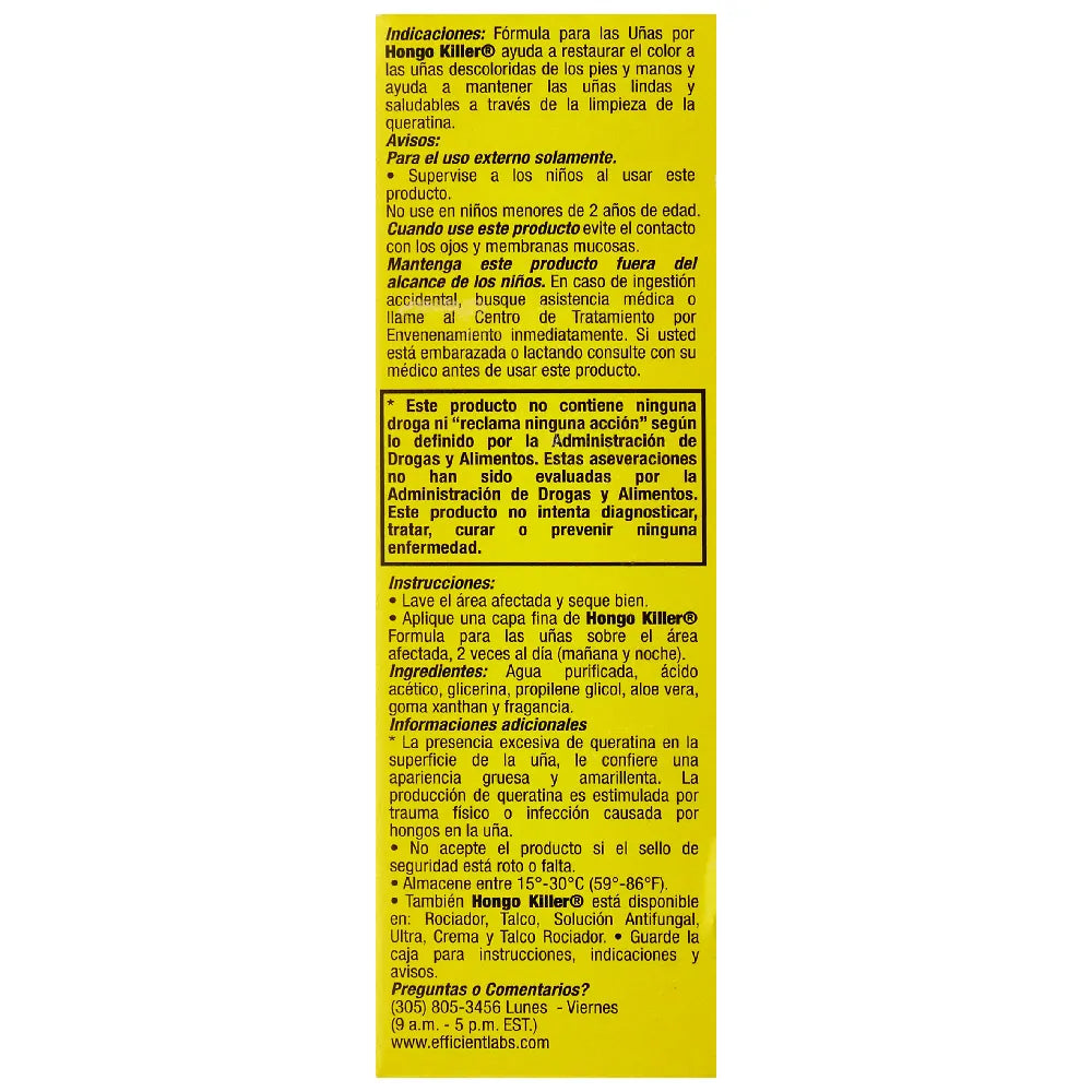 Hongo Killer Nail Formula 1 oz