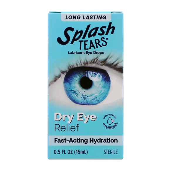 Splash Tears Dry Eye Lub Eye Drops 0.5 oz