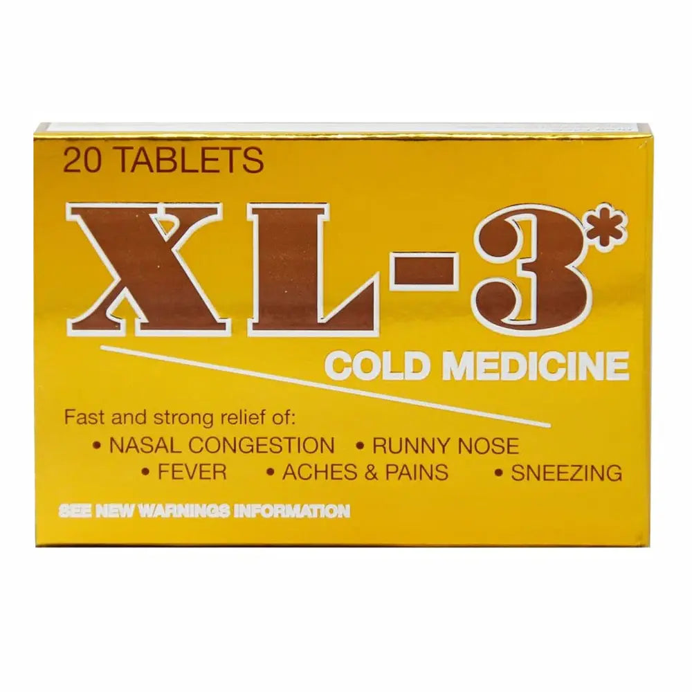 XL-3 Cold Medicine Wing Display 20 ct