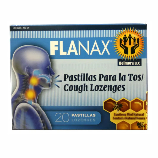 Flanax Cough Lozenges Drops 20 ct