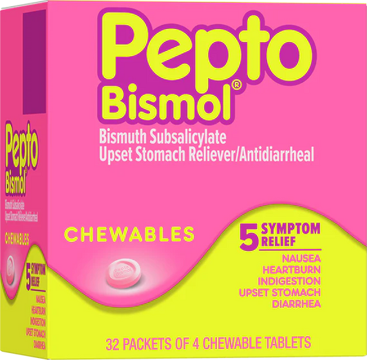 Pepto Bismol Original Chewables 4 ct