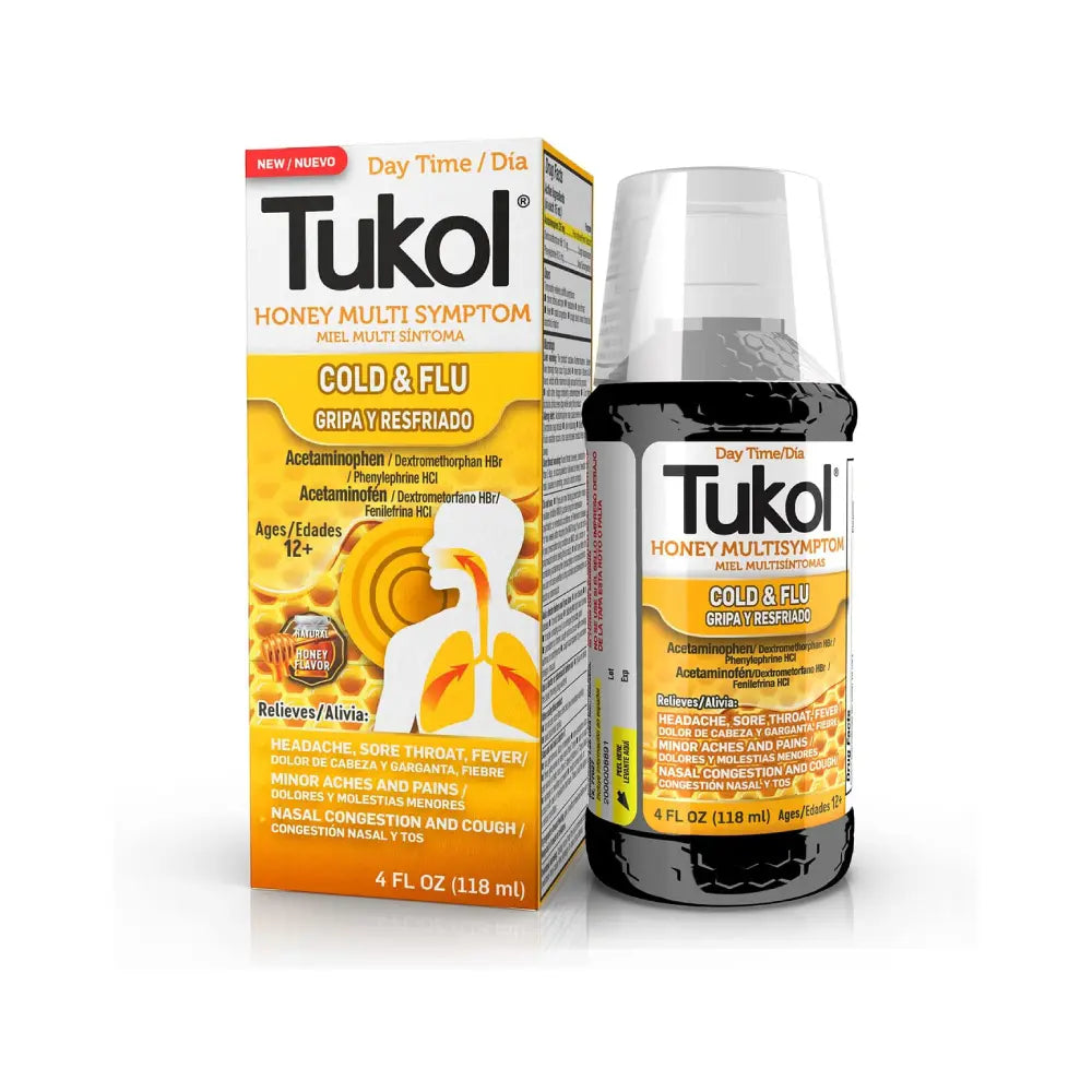 Tukol Honey Day Time Cold & Flu 4 oz