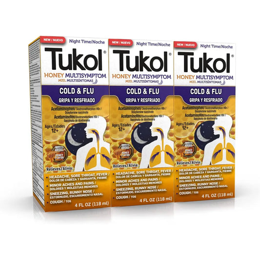 Tukol Honey Night Time Cold&flu 4 oz