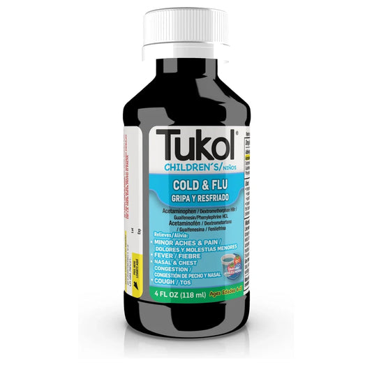 Tukol Children's Cold & Flu Liquid Berries 4 oz