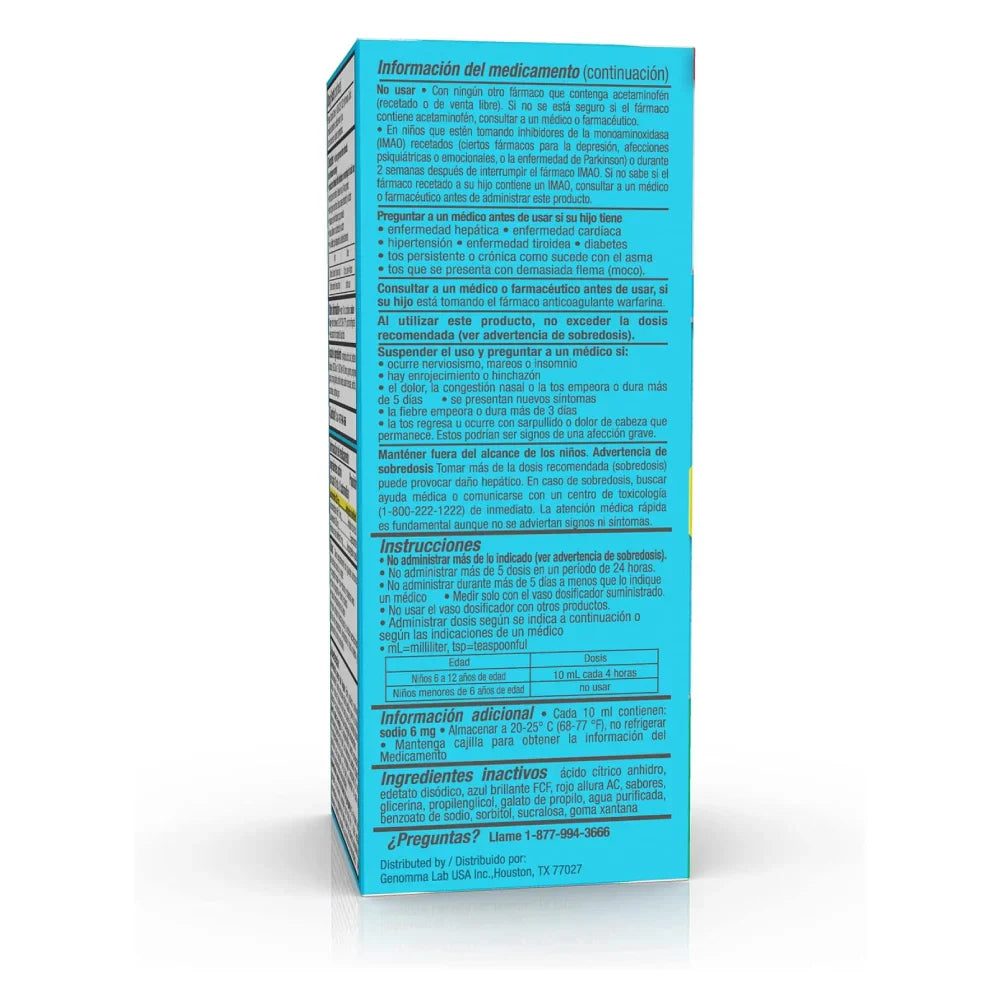 Tukol Children's Cold & Flu Liquid Berries 4 oz