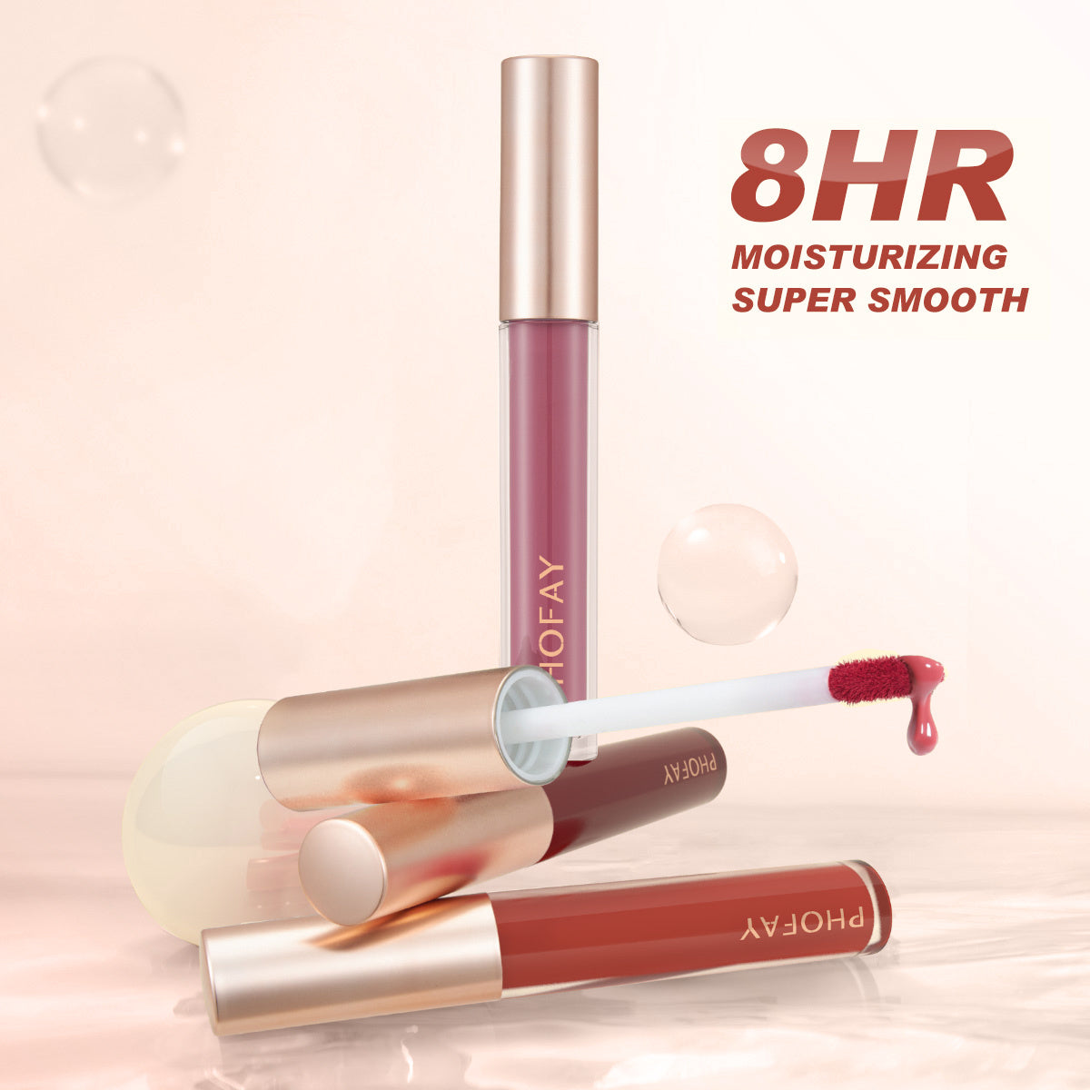 Phofay Non-Sticky Lip Gloss