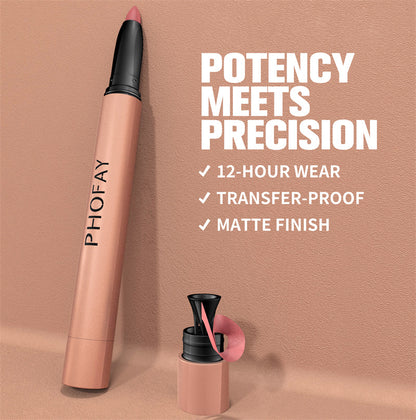 Phofay Matte Lip Liner Lipstick Pen – Matte Lip Liner Lipstick