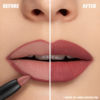 Phofay Matte Lip Liner Lipstick Pen – Matte Lip Liner Lipstick