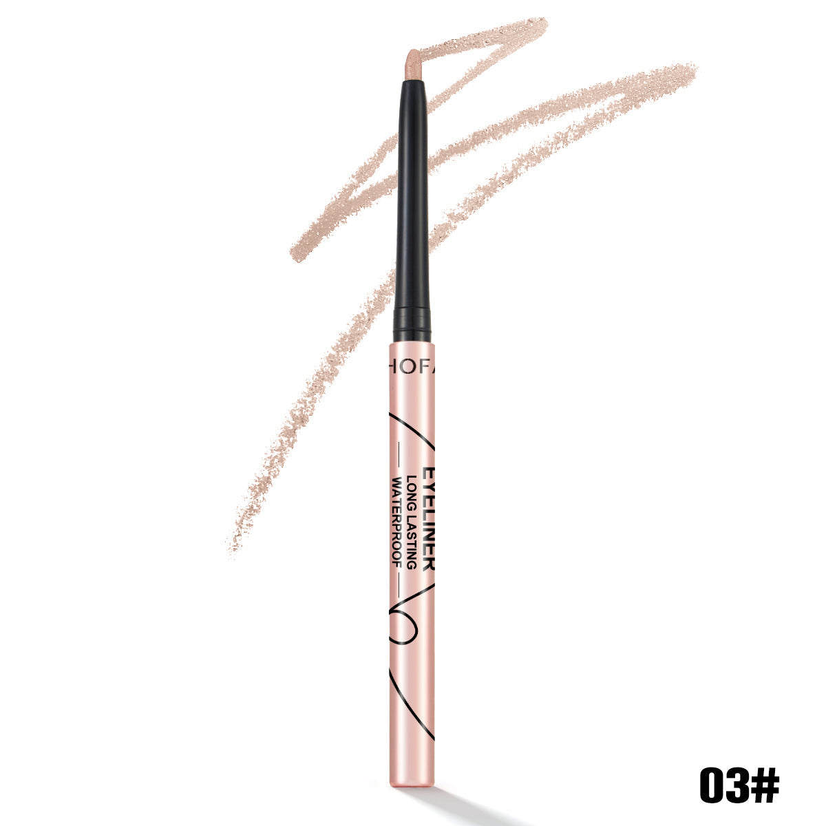 Phofay Waterproof Matte Eyeliner Pencil – 0.8g