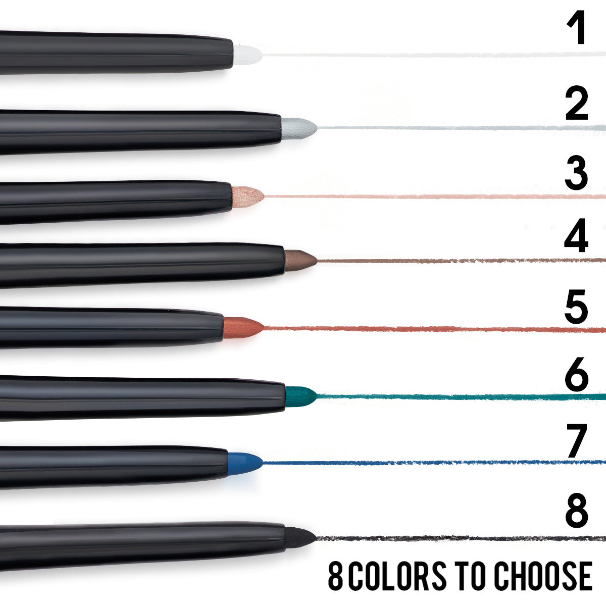 Phofay Waterproof Colorful Eyeliner