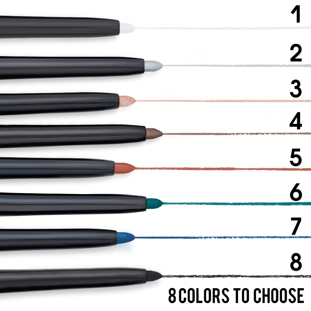 Phofay Waterproof Matte Eyeliner Pencil – 0.8g
