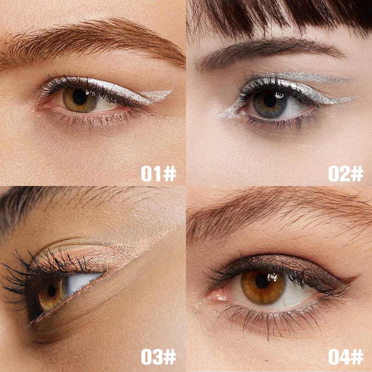 Phofay Waterproof Colorful Eyeliner Set