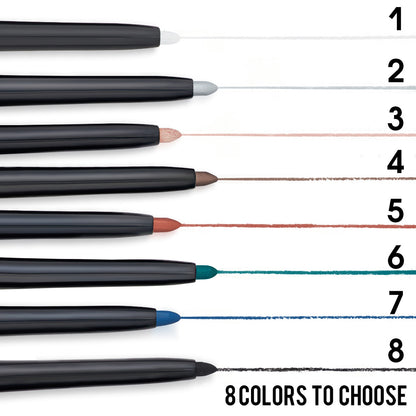 Phofay Waterproof Colorful Eyeliner Set