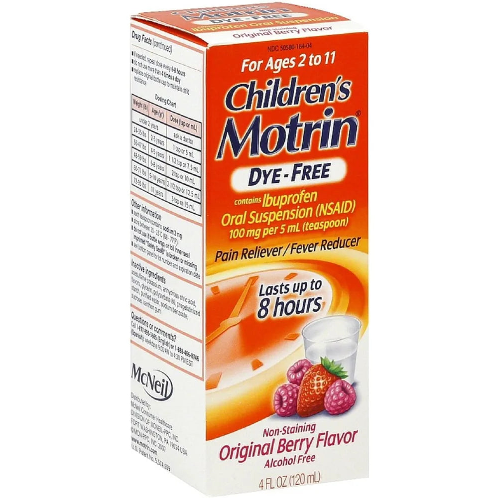 Motrin Child Original Berry 4 oz