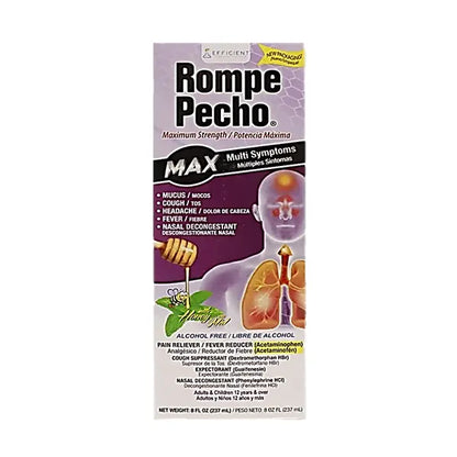 Rompe Pecho MAX Multi Symptoms (Purple) 8 oz