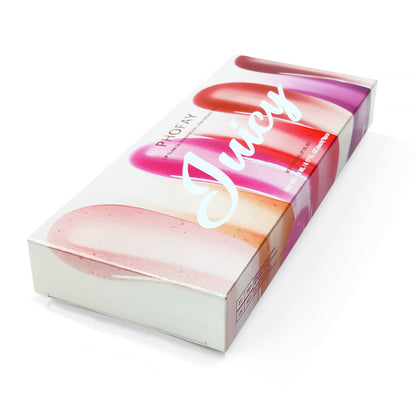 Phofay Ultra-Moisturizing Non-Sticky Lip Gloss Set – 4.8ml × 8 pcs
