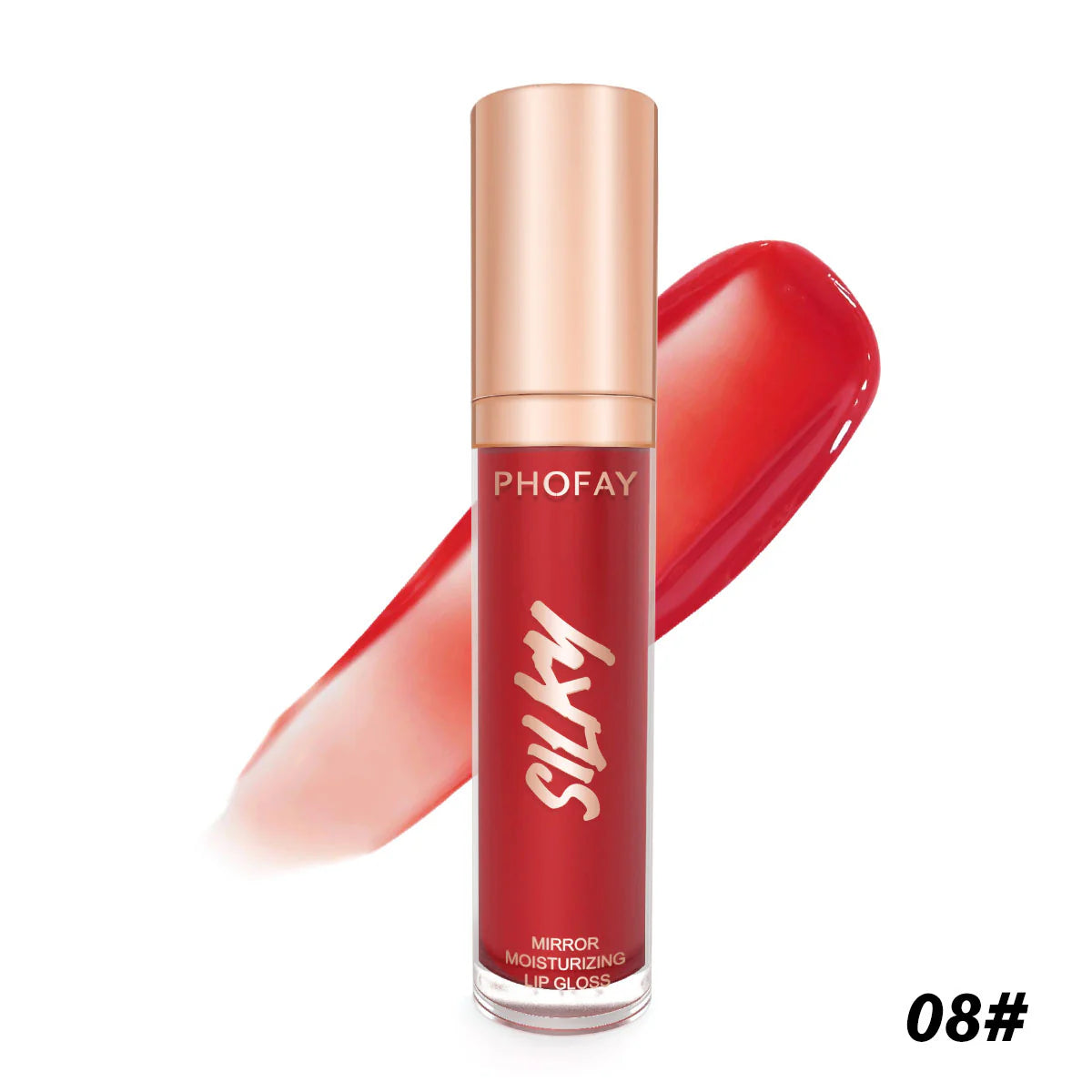 Phofay Non-Sticky Moisturizing Mirror Lip Gloss – 7.5ml