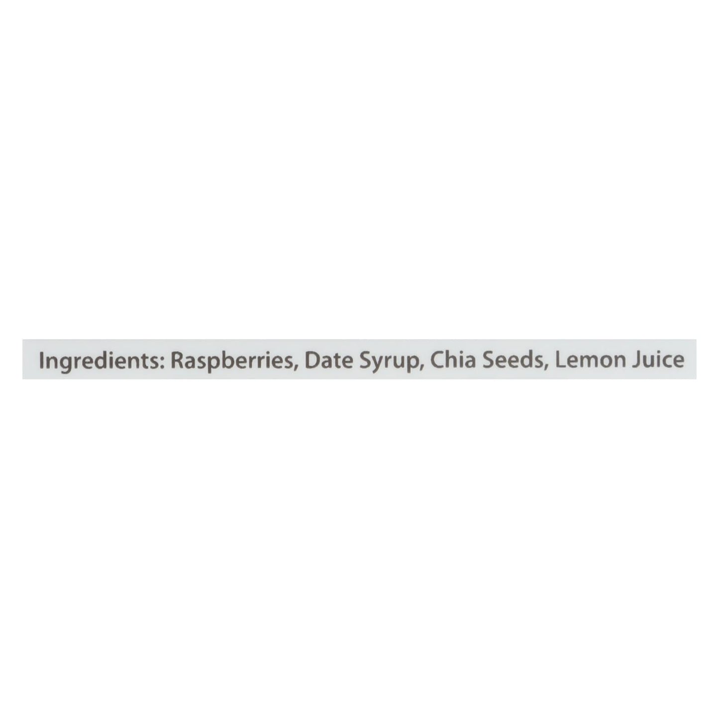 Oswald Chia Smash Raspberry Jam, Case of 6, 8 oz.