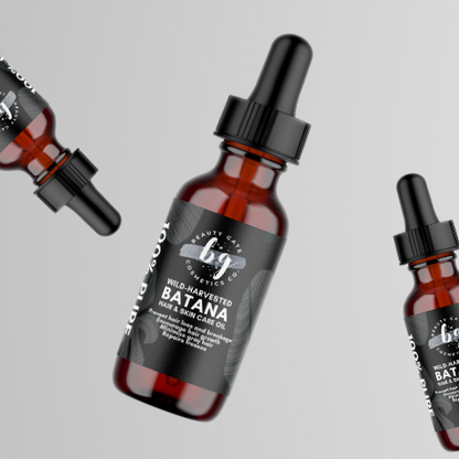 Wild-Harvested Batana Oil for Hair and Scalp Conditioning