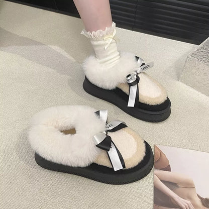 Round Toe Platform Boots