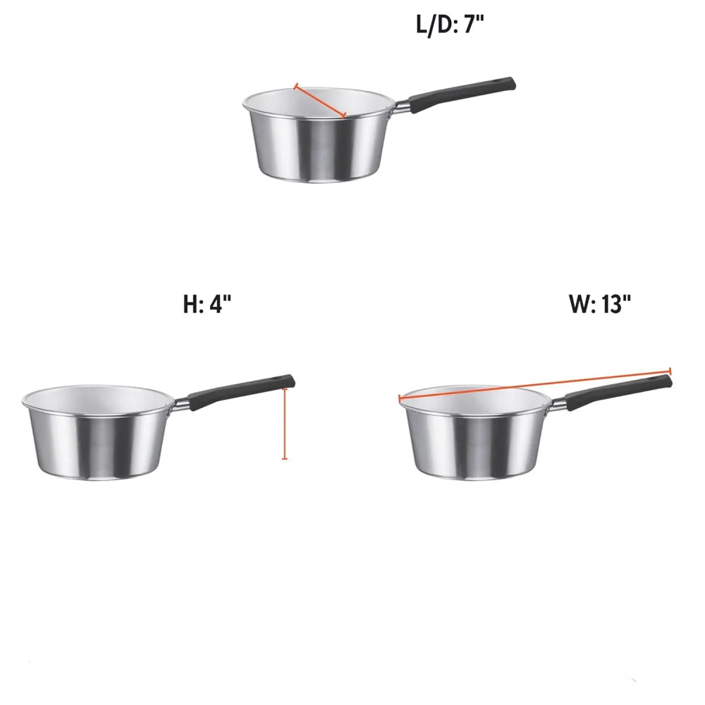Imusa Aluminum Sauce Pan 2 qrt