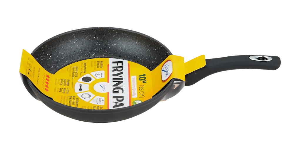 Champs Fry Pan NS Black Speckled 2.5mm 10"