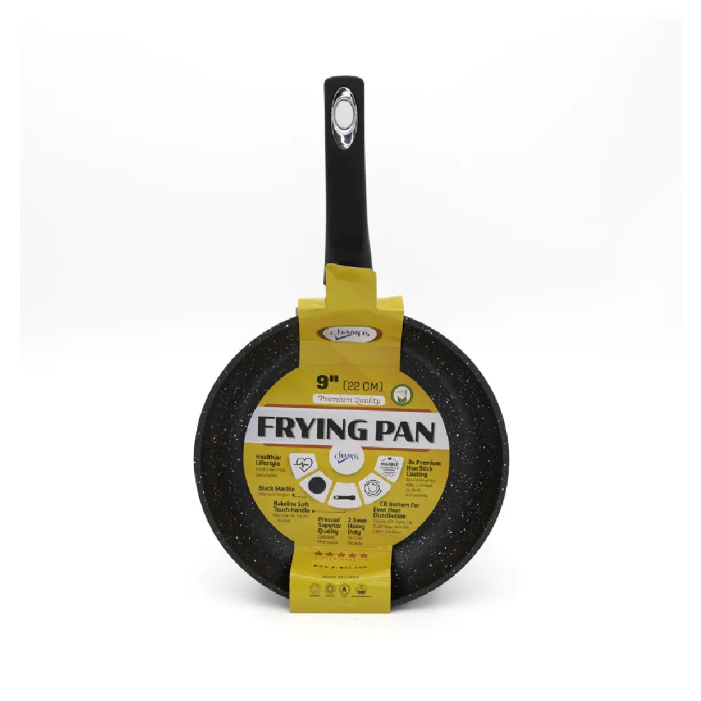 Champs Fry Pan NS Black Speckled 2.5mm 9"