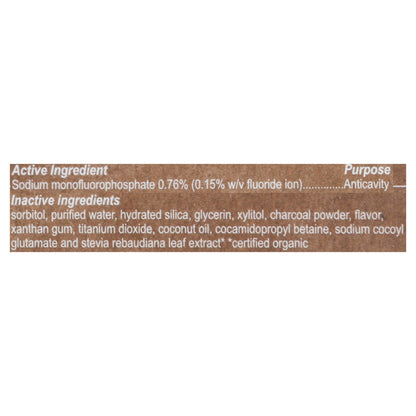 Hello Products Toothpaste Active Charcoal Whitening - 4 Oz - 1 Pack