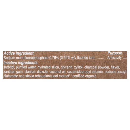 Hello Products Toothpaste Active Charcoal Whitening - 4 Oz - 1 Pack