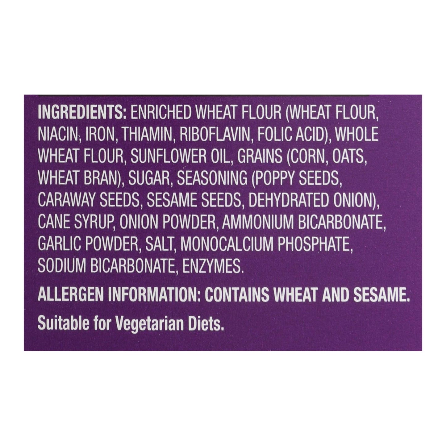 Milton's Everything Crackers | Whole Grain Baked Crackers | Case of 8 (8.4 oz Each)