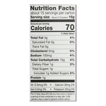 Milton's Everything Crackers | Whole Grain Baked Crackers | Case of 8 (8.4 oz Each)