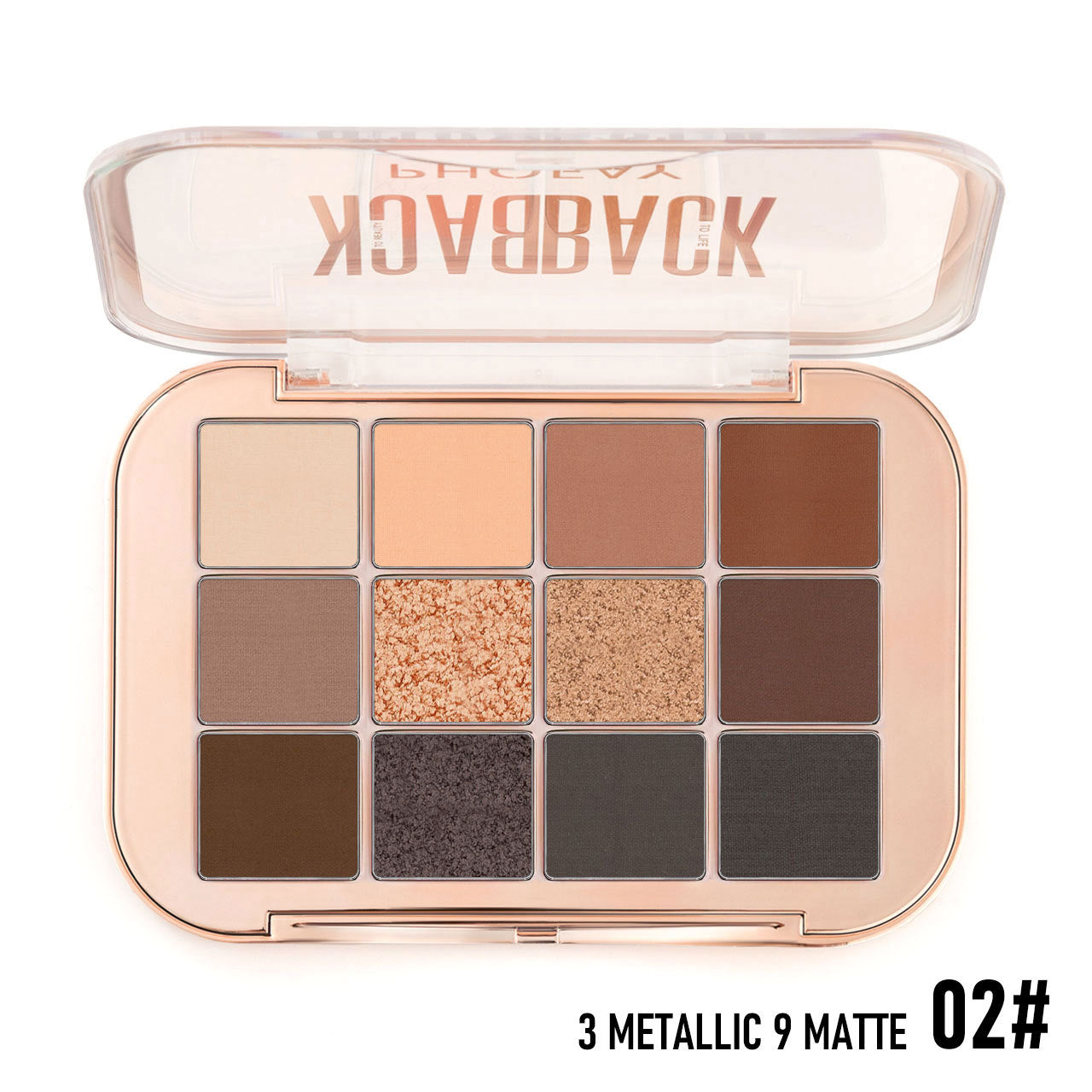 Phofay 12 Color Eyeshadow Palette
