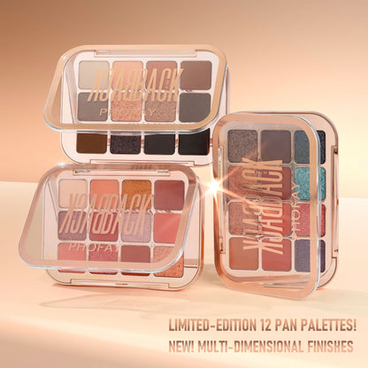 Phofay Matte & Metallic Eyeshadow Palette – 15g