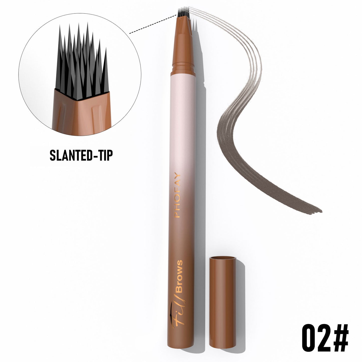 Phofay waterproof eyebrow pencil