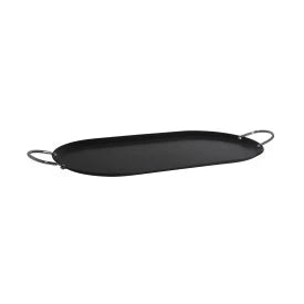 Imusa Oval Comal Carbon Steel 17"