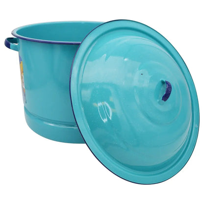 Cinsa Steamer Pot Turquoise 34 qrt