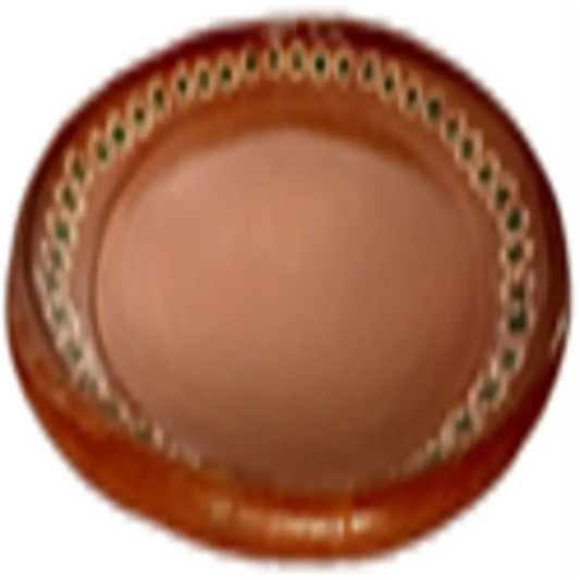 Round Plate/ Plato De Barro 10.5"