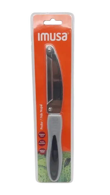 Imusa Cactus Peeler/ Pela Nopal w/ Gray handle lrg