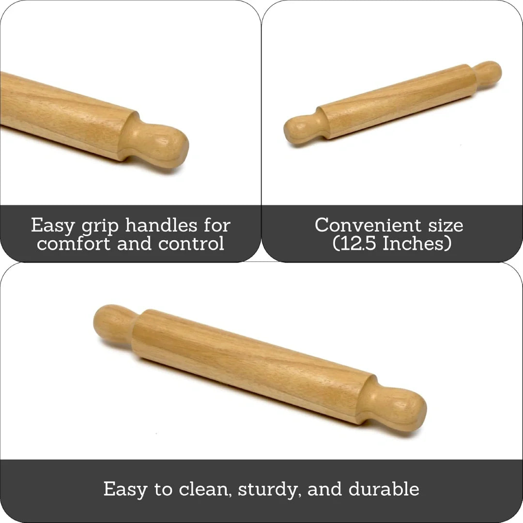 Imusa Wooden Rolling Pin 12.5"