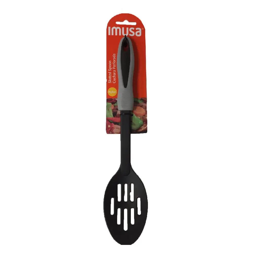 Imusa Slotted Spoon Nylon, Cuchara 12"