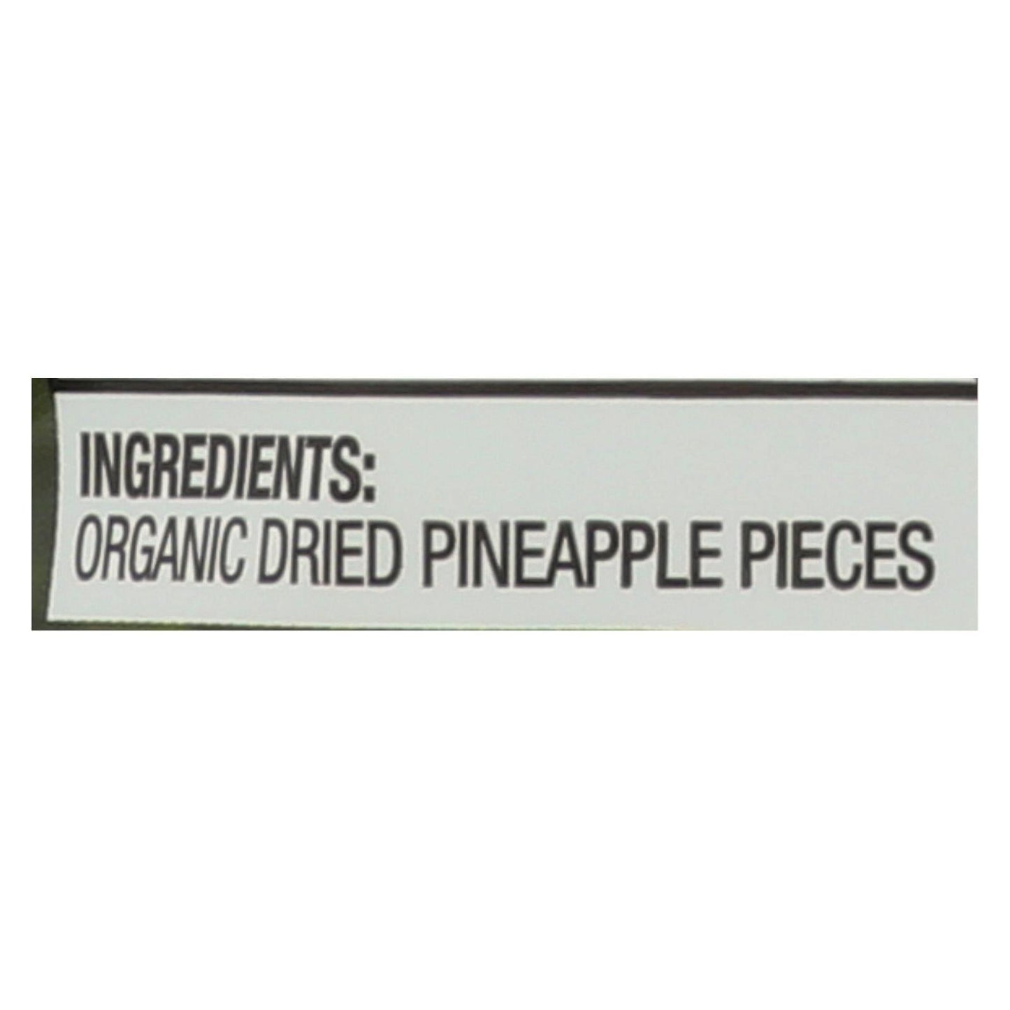 Made In Nature Organic Golden Pineapple Dried Fruit - 3 oz (Case of 6)