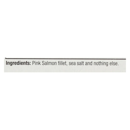 Henry & Lisa's Natural Seafood Premium Quality Wild Alaskan Pink Salmon - 12 Pack - 6 Oz.