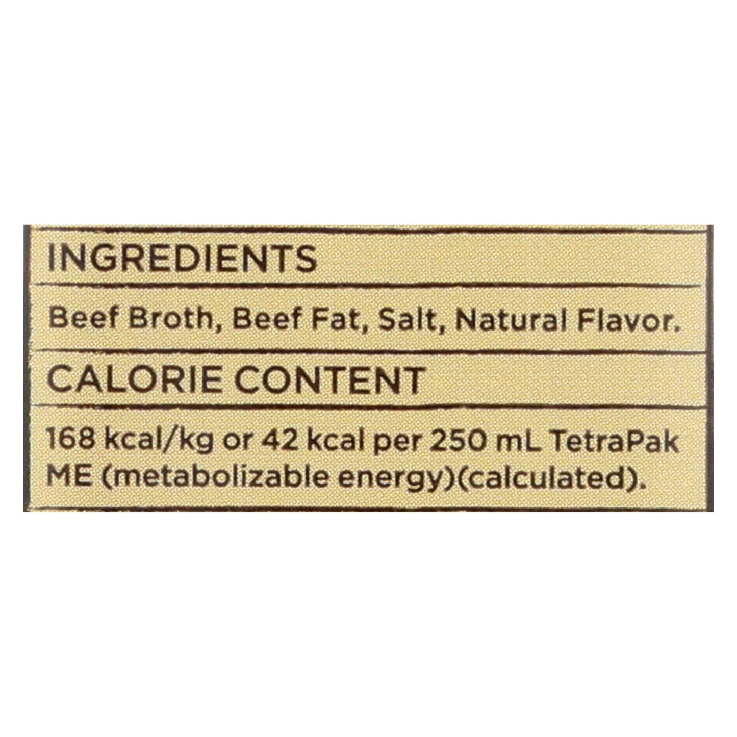 Castor & Pollux Organic Green Beef Bone Broth, 8.4 fl oz - Case of 24